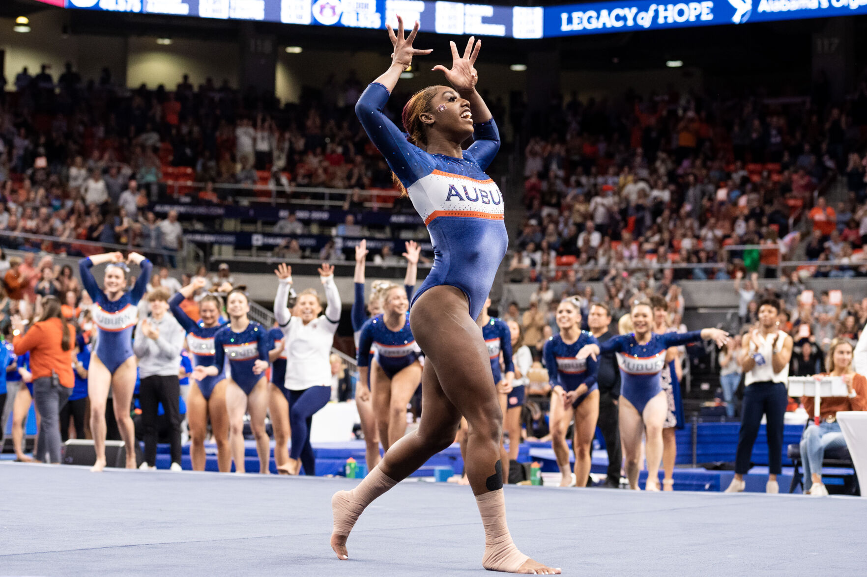 Auburn gymnastics vs Florida